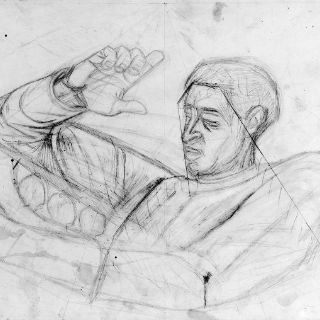 José Clemente Orozco en sus bocetos