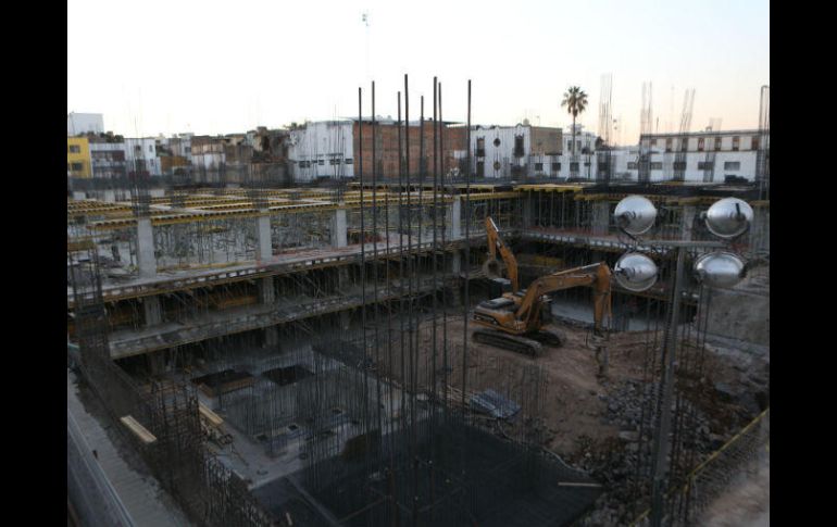 La construcción de los estacionamientos está cerca de concluir. EL INFORMADOR / G. Gallo