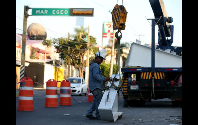 La clausura de Ávila Camacho, desde Circunvalación hasta Mar Egeo, comenzará entonces el viernes 3 de marzo a las 23:00 horas. EL INFORMADOR / R. Tamayo