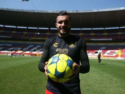 Ismael Valadez comparte el liderato de goleo individual con Óscar Rai Villa y Juan David Pérez, todos con 6 goles. EL INFORMADOR / R. Tamayo