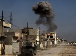 En la operación se destruyeron vehículos, armas y se detonaron de forma controlada 25 artefactos explosivos. AFP / A. Messinis