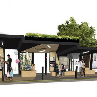 Singapur tiene una parada de autobús de alta tecnología