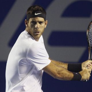 Del Potro, tranquilo pese a eliminación en Acapulco