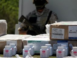 Mencionan que hay aumento en la pureza de la metanfetamina y disminuyen los precios ajustados en función de la pureza. NTX / ARCHIVO