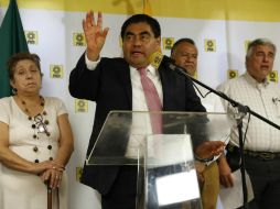 Barbosa confirmó su apoyo a López Obrador rumbo al 2018. SUN / ARCHIVO