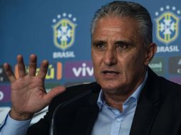 'Tite', el entrenador de la Selección brasileña da a conocer la lista de jugadores. AFP / N. Almeida