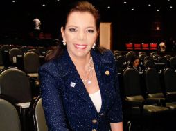 Monroy asegura estar convencida del proyecto de México que ha impulsado el Presidente. TWITTER / @CarolinaMonroy_