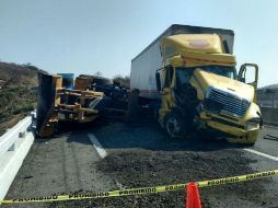 Ocurre en el kilómetro 11 de la autopista Zapotlanejo - Tepa, con sentido hacia Guadalajara. ESPECIAL / UEPCBJ