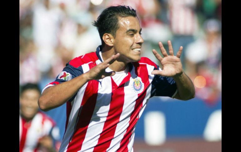 Bravo es el máximo goleador en la historia del Guadalajara. MEXSPORT / ARCHIVO