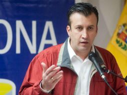 En febrero el Departamento del Tesoro sancionó como narcotraficante al vicepresidente venezolano Tareck El Aissami. EFE / ARCHIVO