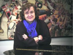 Clara Obligado confesó que nunca buscó una carrera literaria, sino escribir. EL INFORMADOR / E. Barrera