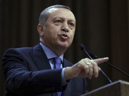 'No dejan hablar a nuestros amigos en Alemania. Con eso creen que el 'no' (a la reforma) va a ganar en Alemania', dijo Erdogan. AP / ARCHIVO