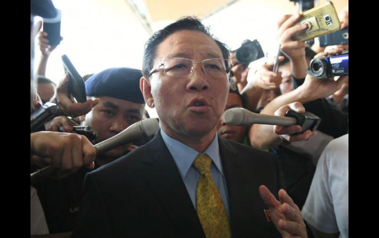 El diplomático norcoreano partió, junto a su esposa, en el vuelo de Malaysia Airlines MH360. AFP / M. Rasfan