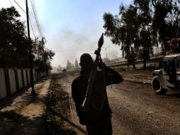 La operación contra Mosul comenzó el 17 de octubre con el apoyo crucial de la aviación de guerra estadounidense. AFP / A. Messinis