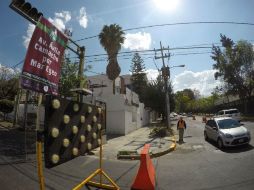 El paso de unidades por Mar Egeo genera vibraciones en las fincas, lo que preocupa a vecinos. EL INFORMADOR / A. Camacho