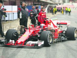 A medirse. Los coches de Fórmula Uno tendrán sus últimas oportunidades de puesta a punto esta semana. AP /