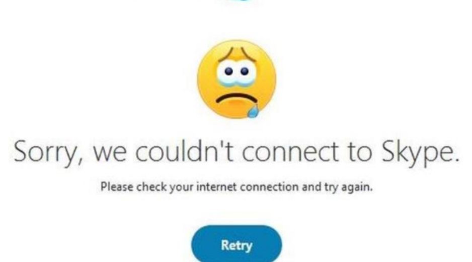 En Skype se informa que se trabaja para resolver el problema de conexión. ESPECIAL /