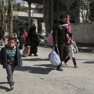 Nuevo campo para refugiados ante desplazamientos de Mosul