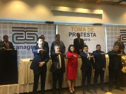 Durante el evento, destacan que el gremio enfrenta retos que tienen que ver con la balanza comercial deficitaria. TWITTER / @SedecoJalisco