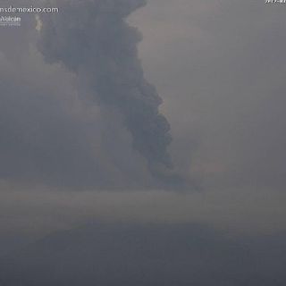 Reportan nueva explosión en el Volcán El Colima este martes