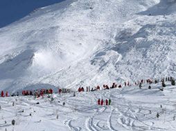 Las avalanchas en esta éopca del año son frecuentes en la región montañosa. AFP / STR