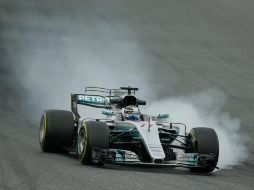 Una vez más, los Mercedes han vuelto a ser los coches referencia en las sesiones. AP / F. Seco