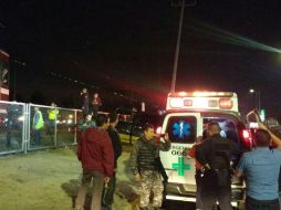 El menor fue trasladado por una unidad de la Cruz Verde en estado regular. ESPECIAL /