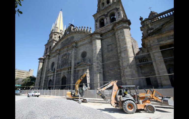 Hace unas semanas, la tuneladora perforó por debajo de la Catedral y por ahora está recibiendo mantenimiento en Juárez. EL INFORMADOR / ARCHIVO