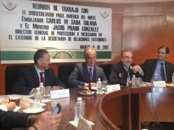 Carlos Sada manifestó que la política de México será de Estado y donde todos los actores políticos participen. TWITTER / @CarlosMSada