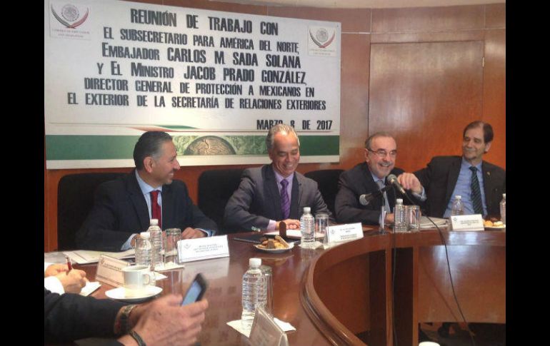 Carlos Sada manifestó que la política de México será de Estado y donde todos los actores políticos participen. TWITTER / @CarlosMSada