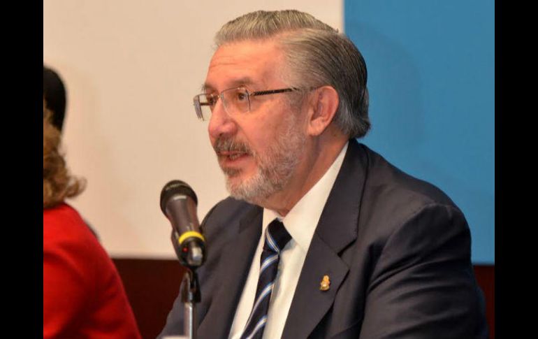 Luis María Aguilar participó en la ceremonia de inauguración del ‘Encuentro de Jueces del Nuevo Sistema de Justicia Penal’. TWITTER / @CJF_Mx