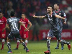 Mario Osuna, Jorge Zárate y David Cabrera anotaron los goles del triunfo en la tanda de penales. MEXSPORT / O. Aguilar