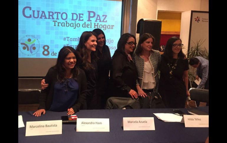 La  presidenta del Conapred, Alejandra Hass realizó un llamado a la nación ratificar el Convenio 189 de la (OIT). TWITTER / @CONAPRED