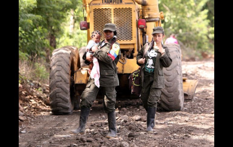 En total el conflicto armado ha dejado al menos 260 mil muertos, 60 mil desaparecidos y 6.9 millones de desplazados. EFE / M. Dueñas