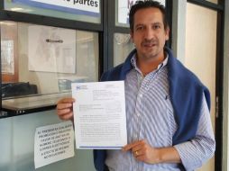 Alfonso Bravo Álvarez, representante del PAN ante el IEEM, presentó un recurso de apelación. TWITTER / @Poncho_Bravo