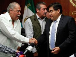 Los presidentes de la Mesa Directiva y la Jucopo instaron a que el grupo parlamentario continúe abonando pluralidad y gobernabilidad. SUN / I. Stephens