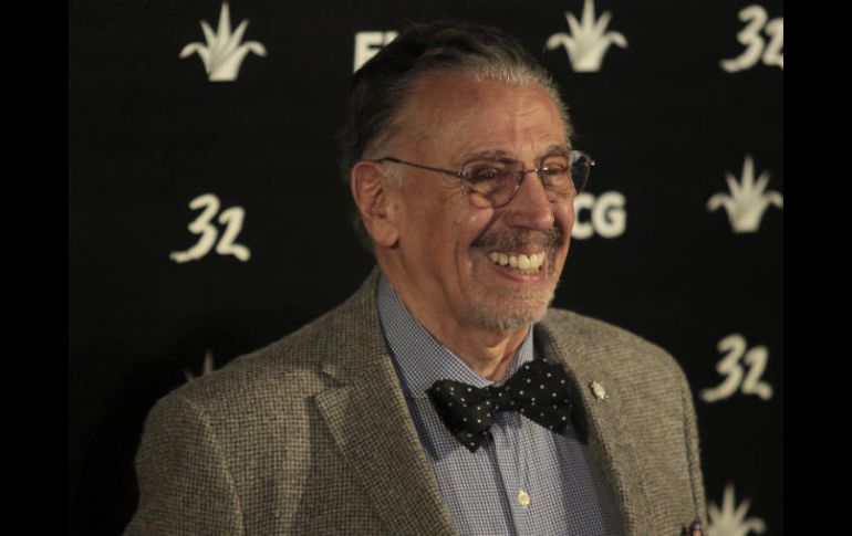Alfonso Arau, en la 32 edición del Festival Internacional de Cine en Guadalajara (FICG). EL INFORMADOR / F. Atilano