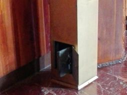Según el cura de la parroquia, sólo se llevaron el contenido de las alcancías y dejan otra piezas de valor en el altar y la sacristía. EL INFORMADOR /