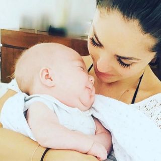 Enternece foto del bebé de Anahí