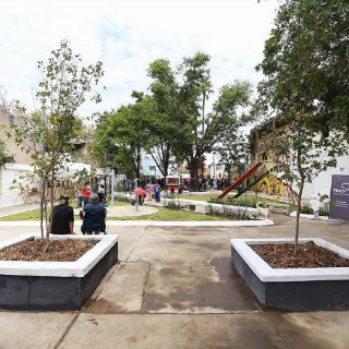 Colaboran para rehabilitar parque en Circunvalación Belisario