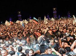 Unas 300 mil asistieron al concierto, aunque el lugar sólo tenía capacidad para 250 mil. TWITTER / @RindelLuisOk