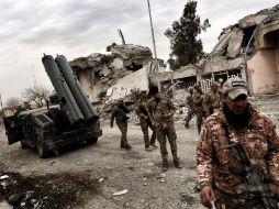 Hasta ahora, las tropas se han hecho con el control de varias instalaciones importantes. AFP / A. Messinis