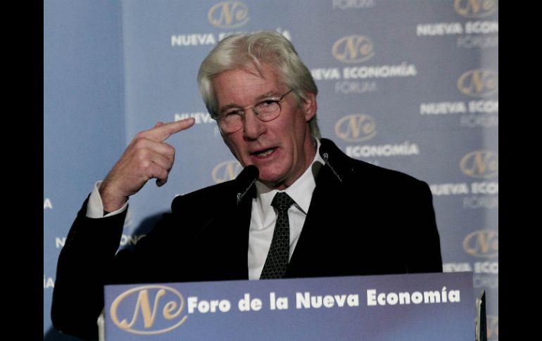 Richard Gere viajó a Jerusalén para el estreno de la película 'Norman' del director y escritor israelí Joseph Cedar. NTX / ARCHIVO