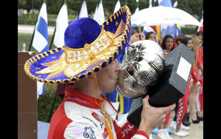 El británico domina la prueba mexicana desde la primera especial más larga. AP / M. Armas