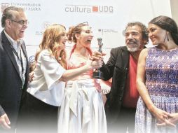 Todos contentos. Actores y directivos, satisfechos con la selección que México lleva a los Premios Platino. EL INFORMADOR / R. Tamayo