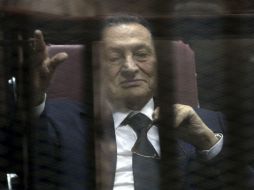 Tras su absolución por las muertes de manifestantes, y la apropiación de fondos públicos, Mubarak no cuenta con más cargos. EFE / K. Elfiqi