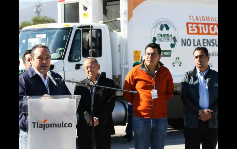 Uribe señala que también sancionarán a quienes tiren basura en la calle. ESPECIAL / Gobierno de Tlajomulco