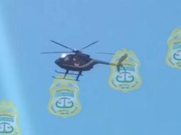 El helicóptero cayó entre los riscos y al hacer contacto con las montañas explotó. YOUTUBE / RadioPatrulla TV