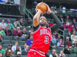 Dwyane Wade. El jugador estelar de los Bulls tuvo una buena actuación al conseguir una cosecha de 23 puntos en su cuenta personal. AP / N. Redmond