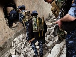 Las fuerzas conjuntas iraquíes lanzaron la ofensiva sobre el oeste de Mosul el pasado 19 de febrero. AFP / A. Messinis